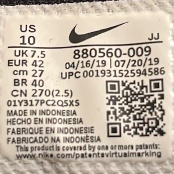 Nike Zoom Pegasus size 10 - Picture 4 of 4